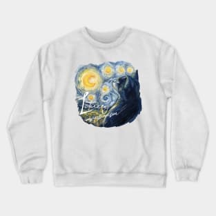 Impressionism Cat Crewneck Sweatshirt